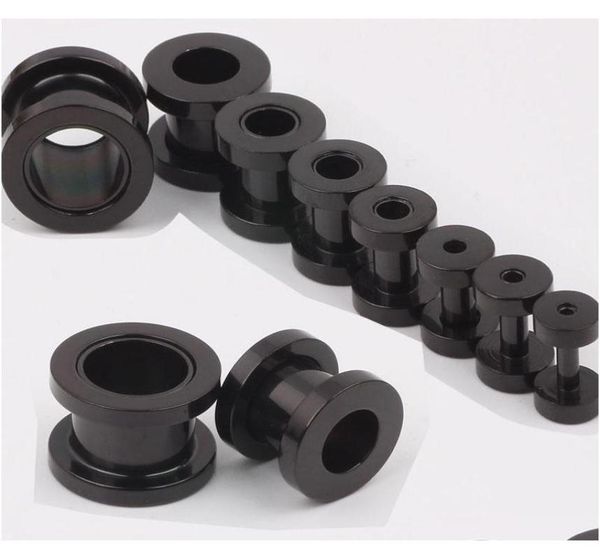 100pcslot mix 210mm stainless steel screw black ear plug flesh tunnel piercing body jewelry j80ue8179090, Silver
100pcslot mix 210mm stainless steel screw black ear plug flesh tunnel piercing body jewelry j80ue8179090, Silver