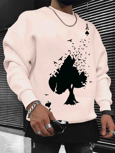 men 's fashion legnd men playing card sweatshirt
men 's fashion legnd men playing card sweatshirt