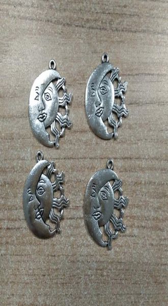 whole 80 pcs lovely antique silver tone moon and sun face charm pendant 285x26mm 3921891, Bronze;silver
whole 80 pcs lovely antique silver tone moon and sun face charm pendant 285x26mm 3921891, Bronze;silver