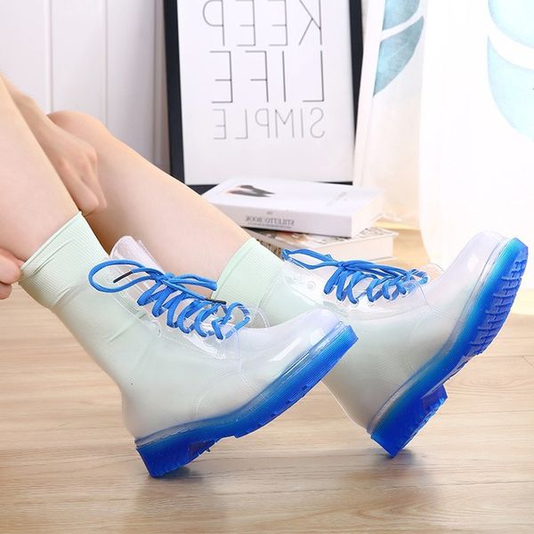 rain boot boots mature lady lace up waterproof shoes rubber transparent candy colors ankle outdoor girl's fashion footwear 230721, Black;red
rain boot boots mature lady lace up waterproof shoes rubber transparent candy colors ankle outdoor girl's fashion footwear 230721, Black;red
