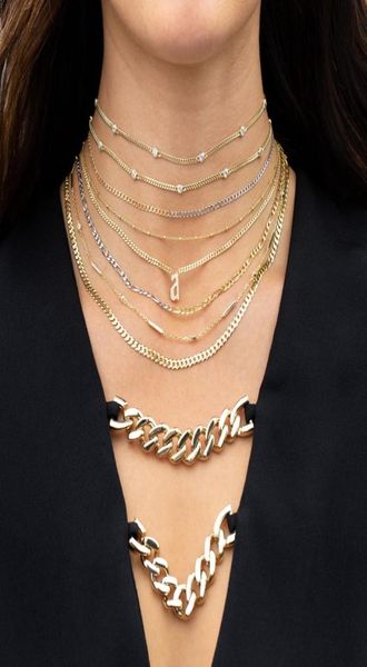 3mm width thin plain cuban link chain 4mm bezel cz european women gold color chain choker necklace valentines day gift1753851, Silver
3mm width thin plain cuban link chain 4mm bezel cz european women gold color chain choker necklace valentines day gift1753851, Silver