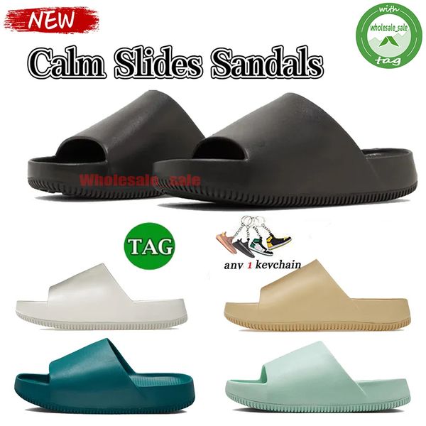 2023 calm slides designer sandals flats slippers seasame jade ice geode teal sail white black flip flops sandal summer beach slipper luxurys
2023 calm slides designer sandals flats slippers seasame jade ice geode teal sail white black flip flops sandal summer beach slipper luxurys