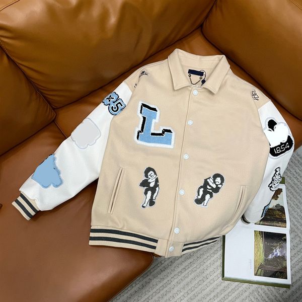designer luxury men's designer jackets bomber mens preppy varsity jacke mens baseball hip hop harajuku letter patchwork leather streetw, Black;brown
designer luxury men's designer jackets bomber mens preppy varsity jacke mens baseball hip hop harajuku letter patchwork leather streetw, Black;brown