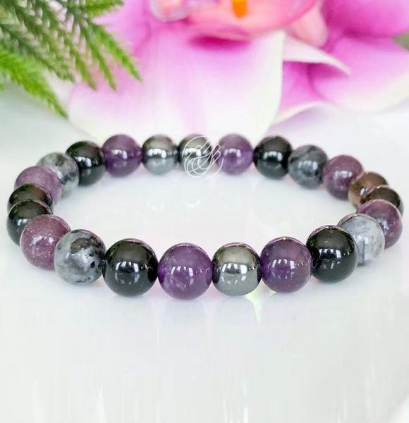 mg1544 strand 8 mm amethyst black tourmaline bracelet negative energy protection bracelet healing crystals mala yoga jewelry4802377
mg1544 strand 8 mm amethyst black tourmaline bracelet negative energy protection bracelet healing crystals mala yoga jewelry4802377