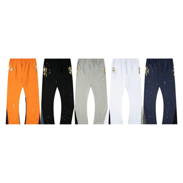 168 fashion designer men's pants galleries sweatpants dept speckled letter print men's women's couple loose versatile casual, Black
168 fashion designer men's pants galleries sweatpants dept speckled letter print men's women's couple loose versatile casual, Black