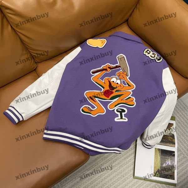xinxinbuy men designer coat jacket paris frog towel embroidery letter leather long sleeve women yellow black blue green s-2xl, Black;brown
xinxinbuy men designer coat jacket paris frog towel embroidery letter leather long sleeve women yellow black blue green s-2xl, Black;brown