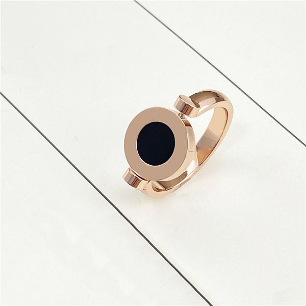 couples ring factory direct titanium stainless steel couples fashion bracelet european and american electroplating rose gold spot wholesale., Silver