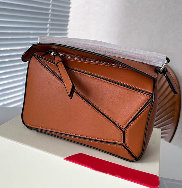 designer bag genuine leather shoulder bag woman bags puzzle clutch totes crossbody geometry square contrast color patchwork purses
designer bag genuine leather shoulder bag woman bags puzzle clutch totes crossbody geometry square contrast color patchwork purses