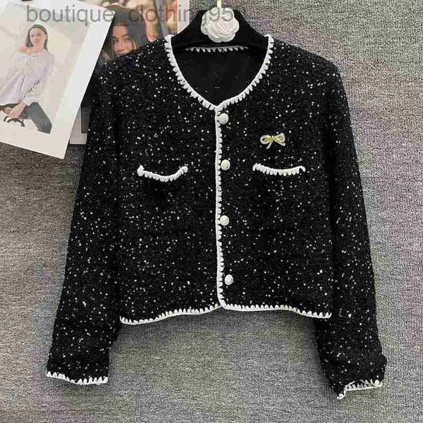 fashion bright silk black coat for women autumn new korean edition high grade celebrity rough tweed jackets, Black;brown
fashion bright silk black coat for women autumn new korean edition high grade celebrity rough tweed jackets, Black;brown