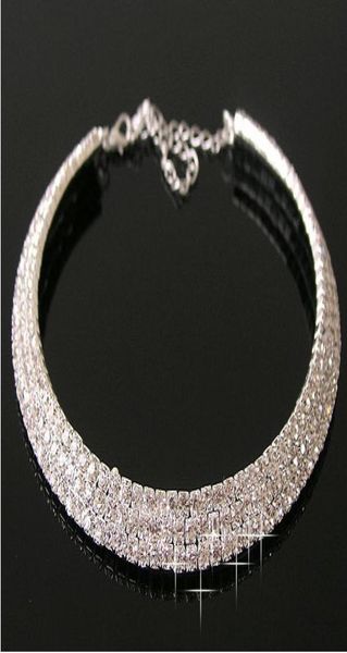 crystal bridal jewelry menmade diamond necklace for party prom formal event wedding jewelry set bridal accessories 3 rows rh7946460, White
crystal bridal jewelry menmade diamond necklace for party prom formal event wedding jewelry set bridal accessories 3 rows rh7946460, White