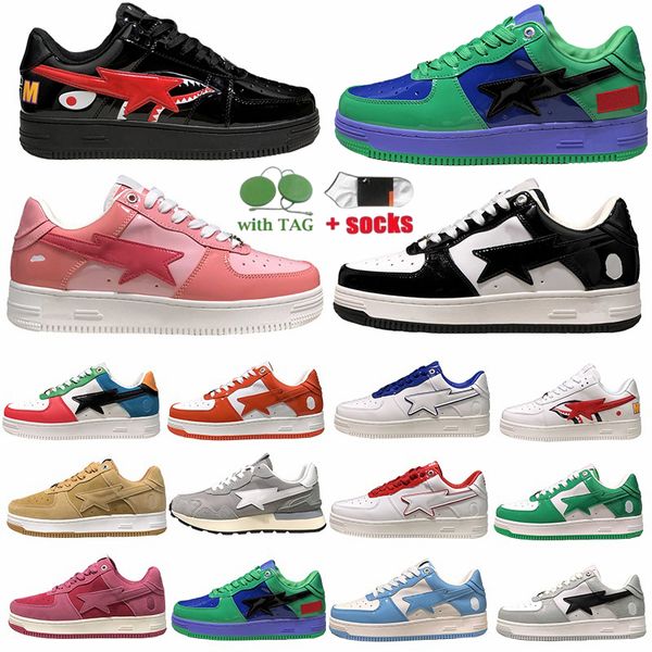 designer shoes for mens womens sta black white shark patent leather light grey purple red green luxury design sneaker flat platform bp de ch
designer shoes for mens womens sta black white shark patent leather light grey purple red green luxury design sneaker flat platform bp de ch