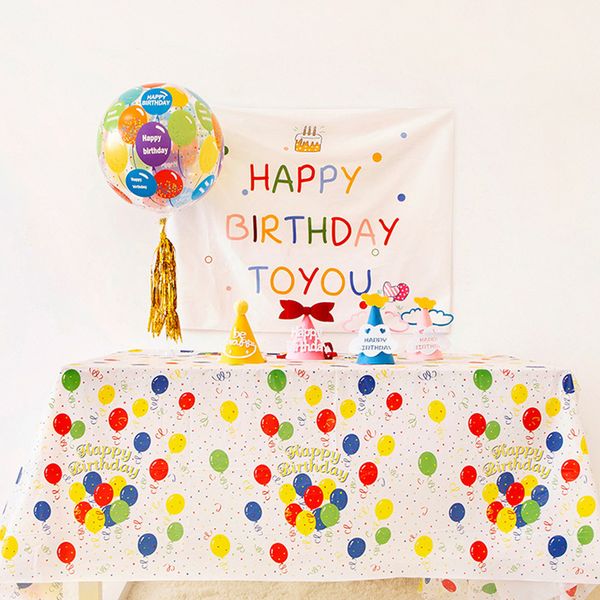 ins colorful balloon pattern disposable plastic tablecloth christmas festival birthday party layout
ins colorful balloon pattern disposable plastic tablecloth christmas festival birthday party layout