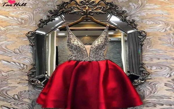 modern red satin short prom cocktail dresses v neck major beading plus size knee length formal evening occasion gowns cus6641976, Black
modern red satin short prom cocktail dresses v neck major beading plus size knee length formal evening occasion gowns cus6641976, Black