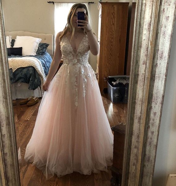 2023 popular girls prom dresses blush pink floor length tulle maxi pageant dress a line v neck sleeveless prom gowns for girls 16 years appl, Black
2023 popular girls prom dresses blush pink floor length tulle maxi pageant dress a line v neck sleeveless prom gowns for girls 16 years appl, Black