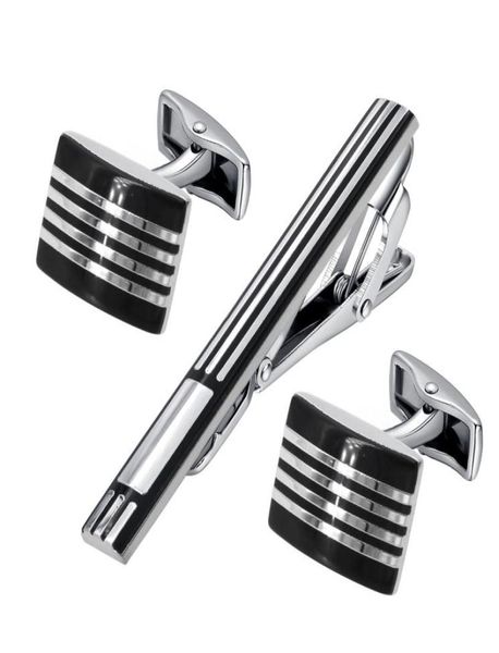 yoursfs black stripes cuff links tie clip set fashion apparel 18k gold plated man anniversary christmas gift business clothing shi4473391, Silver;golden
yoursfs black stripes cuff links tie clip set fashion apparel 18k gold plated man anniversary christmas gift business clothing shi4473391, Silver;golden