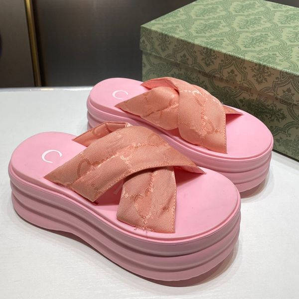 womens 8cm platform slippers designer broadband cross casual flat sandals comfort knitted canvas non-slip eva soft soled pink white black 23
womens 8cm platform slippers designer broadband cross casual flat sandals comfort knitted canvas non-slip eva soft soled pink white black 23