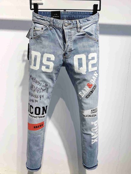 distressed d2 dsq dsquare 2 brand 21s mens jeans designer ripped fashion skinny trousers moto biker hole slim ture denim pants hip hop men 9, Blue
distressed d2 dsq dsquare 2 brand 21s mens jeans designer ripped fashion skinny trousers moto biker hole slim ture denim pants hip hop men 9, Blue