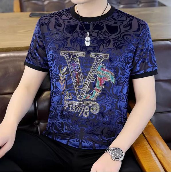men t shirt designer diamond t-shirt men's short sleeve summer new slim fit fashion brand european edition t-shirt half sleeve men', White;black
men t shirt designer diamond t-shirt men's short sleeve summer new slim fit fashion brand european edition t-shirt half sleeve men', White;black