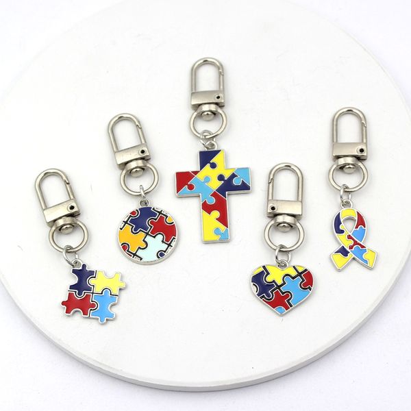 wholesale awareness puzzle autism key ring keychain airpods case pendant mobile phone case charms women kids bag zipper pull charm accessori, Slivery;golden
wholesale awareness puzzle autism key ring keychain airpods case pendant mobile phone case charms women kids bag zipper pull charm accessori, Slivery;golden