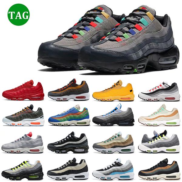 with box running shoes men women 95s neon triple white black denham grystal blue cork navy deep royal blue grey red solar red yukon brown sp
with box running shoes men women 95s neon triple white black denham grystal blue cork navy deep royal blue grey red solar red yukon brown sp