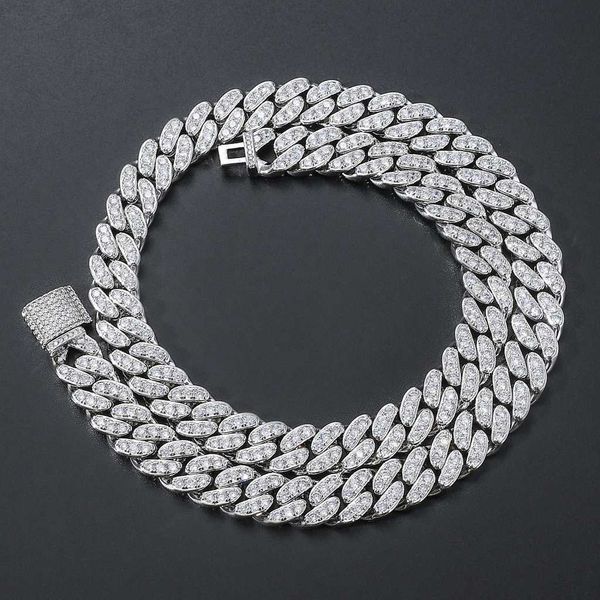 custom pass diamond test vvs moissanite diamond cuban link chain 12mm hip hop necklace men 925 jewelry, Silver
custom pass diamond test vvs moissanite diamond cuban link chain 12mm hip hop necklace men 925 jewelry, Silver
