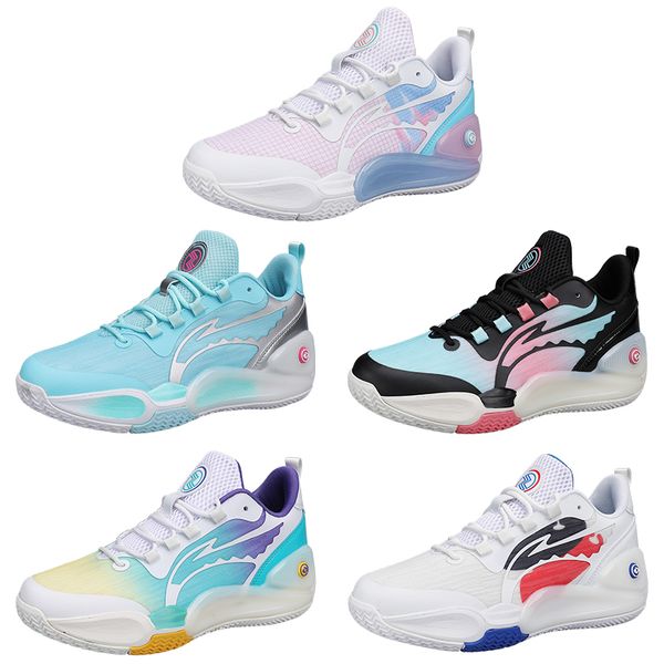 2023 multi-colored basketball shoes men women white purple black yellow pink blue mens trainers outdoor sports color5
2023 multi-colored basketball shoes men women white purple black yellow pink blue mens trainers outdoor sports color5