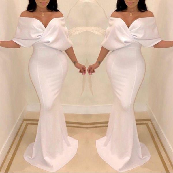 2023 white dubai off the shoulder evening dresses mermaid cape sleeve floor length formal occasion prom party dresses custom made, Black;red
2023 white dubai off the shoulder evening dresses mermaid cape sleeve floor length formal occasion prom party dresses custom made, Black;red