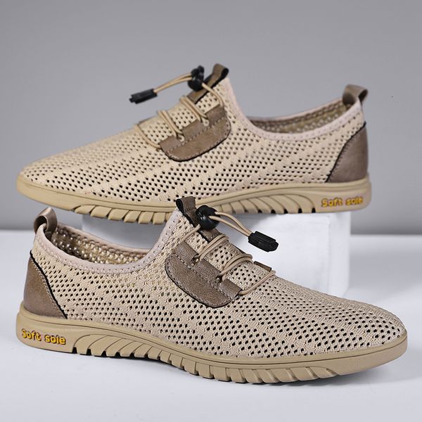 dress shoes summer breathable casual men business mesh sneakers soft flats moccasins 230721, Black
dress shoes summer breathable casual men business mesh sneakers soft flats moccasins 230721, Black