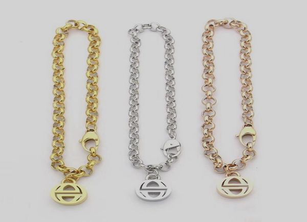 europe america fashion style men lady women titanium steel 18k gold thick chain bracelet with g initials heart pentagram charm 3 c6220040, Golden;silver
europe america fashion style men lady women titanium steel 18k gold thick chain bracelet with g initials heart pentagram charm 3 c6220040, Golden;silver