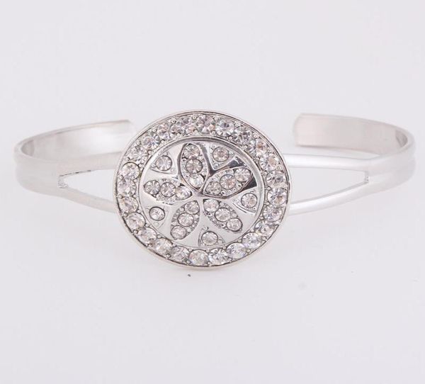 diy interchangeable bangles rhinestone fit 18mm snap button charms jewelry flower design silver tone bracelet for women5918879, Golden;silver
diy interchangeable bangles rhinestone fit 18mm snap button charms jewelry flower design silver tone bracelet for women5918879, Golden;silver