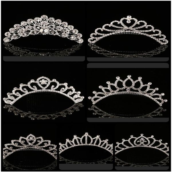 2023 trendy 10 styles headpieces wedding accessories shining rhinestone crown girls' tiaras fashion crowns bridal accessories274e, Silver
2023 trendy 10 styles headpieces wedding accessories shining rhinestone crown girls' tiaras fashion crowns bridal accessories274e, Silver