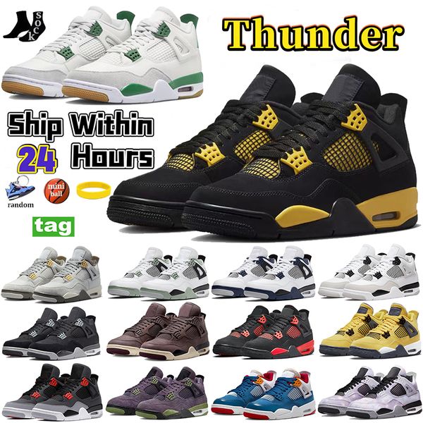 4 basketball shoes for men women 4s thunder pine green military black cat white sail oreo university blue seafoam sport sneakers jumpman mid
4 basketball shoes for men women 4s thunder pine green military black cat white sail oreo university blue seafoam sport sneakers jumpman mid