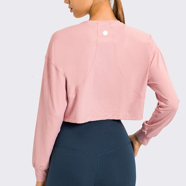 women lu cropped shirts exertion loose fit sport yoga crop women long sleeve pullover crew neck lightweight shirt gym workout sweatshirts lu
women lu cropped shirts exertion loose fit sport yoga crop women long sleeve pullover crew neck lightweight shirt gym workout sweatshirts lu