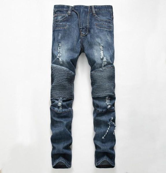 men039s ripped creased light jeans designer long slim trousers with holes mid rise straight size 2840 635632, Blue
men039s ripped creased light jeans designer long slim trousers with holes mid rise straight size 2840 635632, Blue
