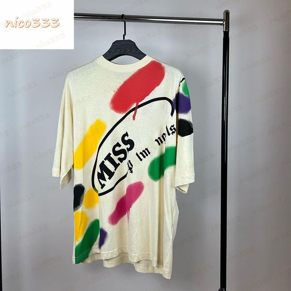 23ss new t shirt co branded graffiti letters printed cotton loose round neck versatile street men women short sleeve, White;black
23ss new t shirt co branded graffiti letters printed cotton loose round neck versatile street men women short sleeve, White;black