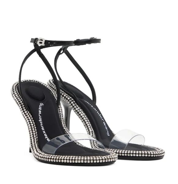 elegant a-wang delphine sandals shoes women black stain pointed toe julie slingback crystal branding around ankles straps lady high heels eu
elegant a-wang delphine sandals shoes women black stain pointed toe julie slingback crystal branding around ankles straps lady high heels eu