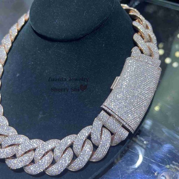 zuanfa jewelry hip hop iced out miami cuban link 25mm thick solid 925 silver vvs moissanite cuban chain
zuanfa jewelry hip hop iced out miami cuban link 25mm thick solid 925 silver vvs moissanite cuban chain