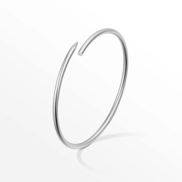 2023 high edition small model slim nail bracelets & bangles for women men,aaa cubic zirconia 316l titanium steel jewelry designer jewelry lu, Black
2023 high edition small model slim nail bracelets & bangles for women men,aaa cubic zirconia 316l titanium steel jewelry designer jewelry lu, Black