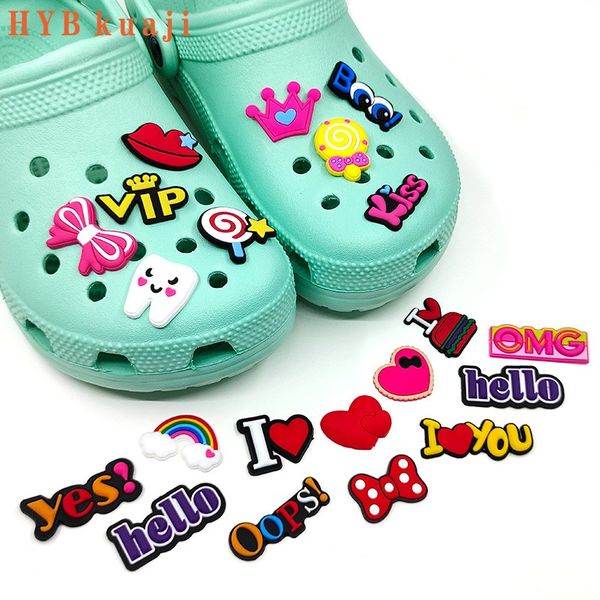 hybkuaji sweet accessories shoe charms wholesale shoes decorations pvc buckles for shoes, White;pink
hybkuaji sweet accessories shoe charms wholesale shoes decorations pvc buckles for shoes, White;pink