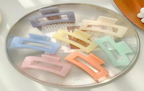 elegant women large hair claws crab hair clips rectangle acrylic resin acetate candy color geometric hairpins hair accessories5788707, Golden;silver
elegant women large hair claws crab hair clips rectangle acrylic resin acetate candy color geometric hairpins hair accessories5788707, Golden;silver