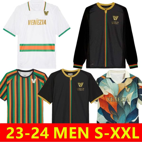 23 24 venezia fc concept soccer jerseys aramu forte venice 2023 2024 busio 27# football shirts 3rd men kids kit uniform pre match training, Black;yellow
23 24 venezia fc concept soccer jerseys aramu forte venice 2023 2024 busio 27# football shirts 3rd men kids kit uniform pre match training, Black;yellow