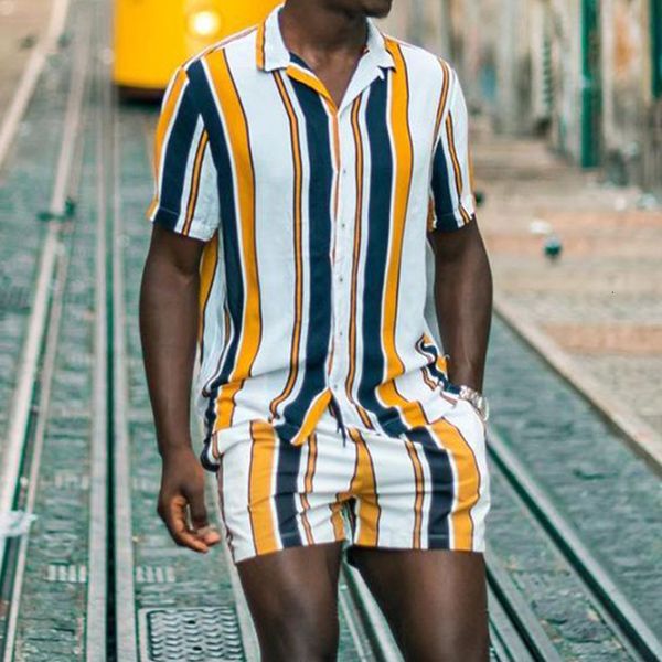 men s tracksuits men hawaiian sets summer striped print short sleeve shirt beach button shorts trip swimsuit tropical holiday mens two piece, Gray
men s tracksuits men hawaiian sets summer striped print short sleeve shirt beach button shorts trip swimsuit tropical holiday mens two piece, Gray