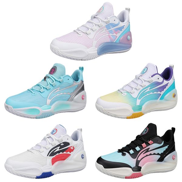 2023 multi color basketball shoes men women white purple black yellow pink blue trainers outdoor sports sneakers
2023 multi color basketball shoes men women white purple black yellow pink blue trainers outdoor sports sneakers