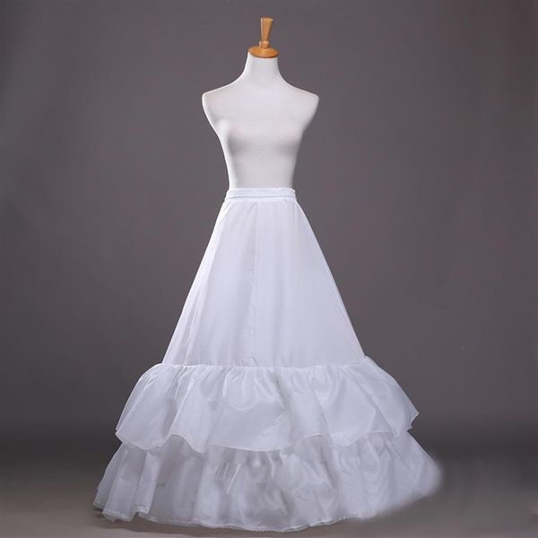2 layers petticoat long wedding accessories a-line ruffles bottom formal dress underskirt two hoops lolita crinoline275t, White
2 layers petticoat long wedding accessories a-line ruffles bottom formal dress underskirt two hoops lolita crinoline275t, White