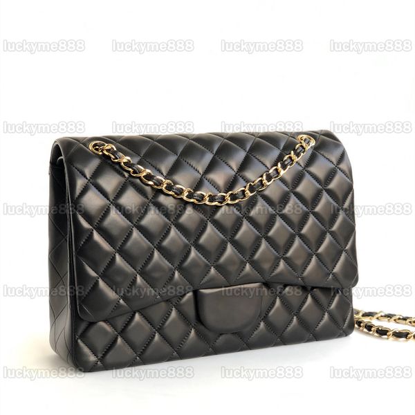 10a mirror quality designers maxi double flap bag 33cm womens real leather caviar lambskin handbag black quilted purse crossbody shoulder go
10a mirror quality designers maxi double flap bag 33cm womens real leather caviar lambskin handbag black quilted purse crossbody shoulder go