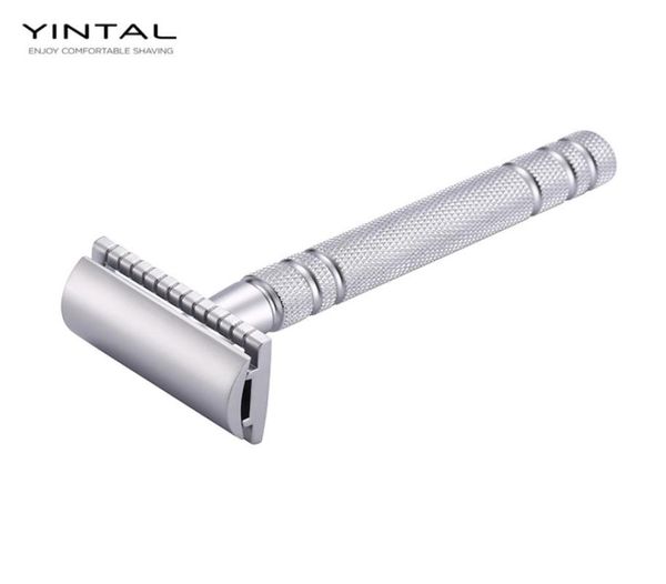 yintal 1 razor matte silver classic safety razor for shaving men quality brass copper handle double edge manual razors1498286
yintal 1 razor matte silver classic safety razor for shaving men quality brass copper handle double edge manual razors1498286
