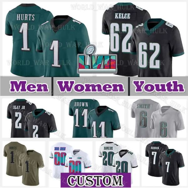 1 jalen hurts jersey 90 davis football 11 a.j. brown 6 devonta smith aj haason reddick 62 jason kelce 26 miles sanders gardner minshew ii ph, Black;red 
1 jalen hurts jersey 90 davis football 11 a.j. brown 6 devonta smith aj haason reddick 62 jason kelce 26 miles sanders gardner minshew ii ph, Black;red