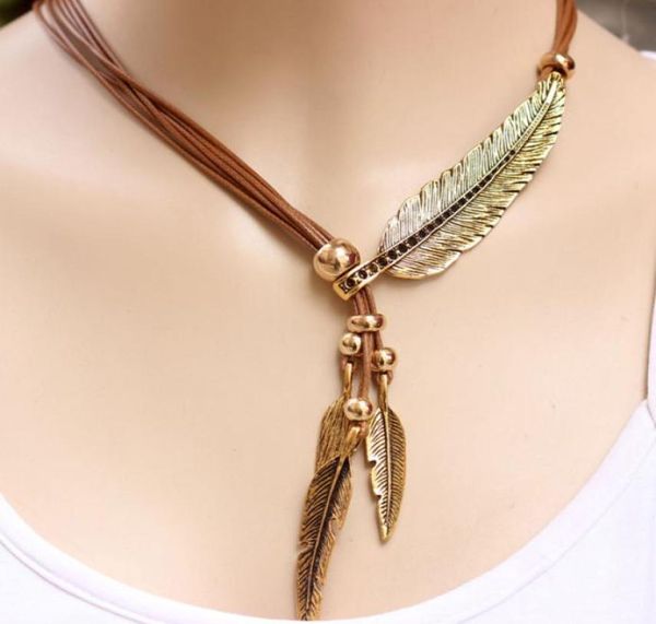 s977 fashion jewelry multilayer rope feather necklace leaves tassels sweater necklace5015201, Silver
s977 fashion jewelry multilayer rope feather necklace leaves tassels sweater necklace5015201, Silver