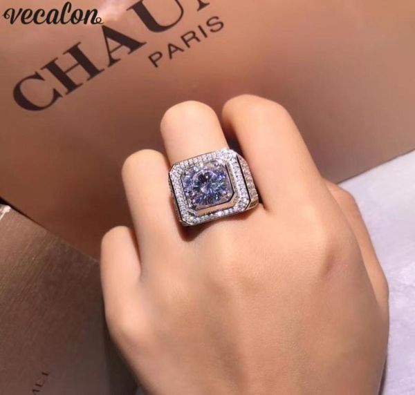vecalon luxury male solitaire ring 3ct diamond 925 sterling silver engagement wedding band rings for men big finger jewelry9787128, Slivery;golden
vecalon luxury male solitaire ring 3ct diamond 925 sterling silver engagement wedding band rings for men big finger jewelry9787128, Slivery;golden