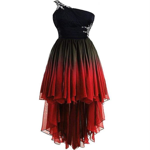 ombre one shoulder crystals prom dress hi-lo gradient backless chiffon homecoming cocktail evening party gown qc13353357, Black
ombre one shoulder crystals prom dress hi-lo gradient backless chiffon homecoming cocktail evening party gown qc13353357, Black